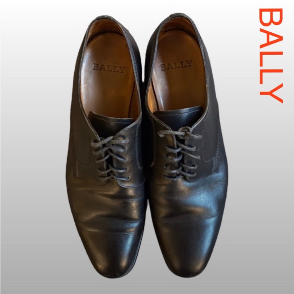 BALLY DERBY SHOES SZ10 MENS